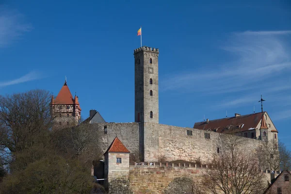 Malowniczy Widok Majestatyczną Średniowieczną Architekturę — Zdjęcie stockowe