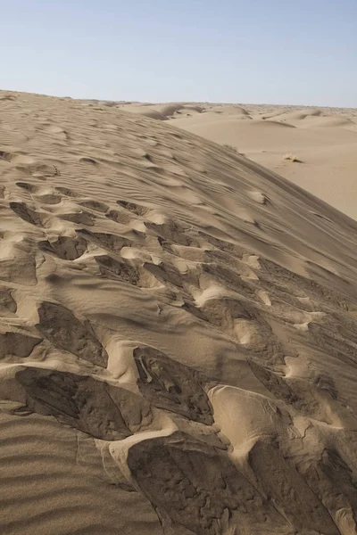 Dunas Deserto Iran — Fotografia de Stock