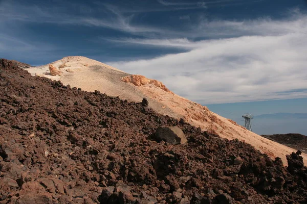 Teideの溶岩フィールド Tenerife — ストック写真