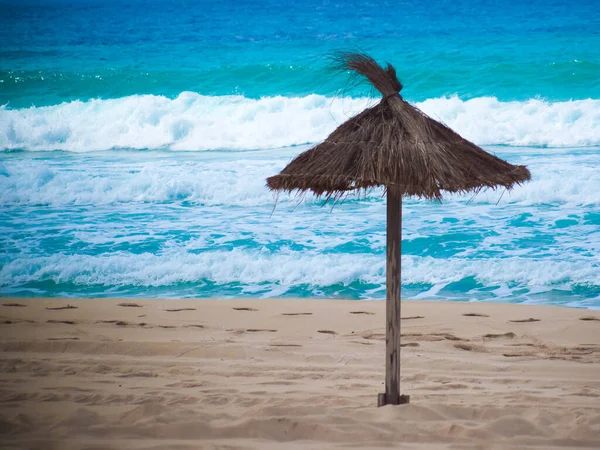 Una Playa Solitaria Formentera —  Fotos de Stock