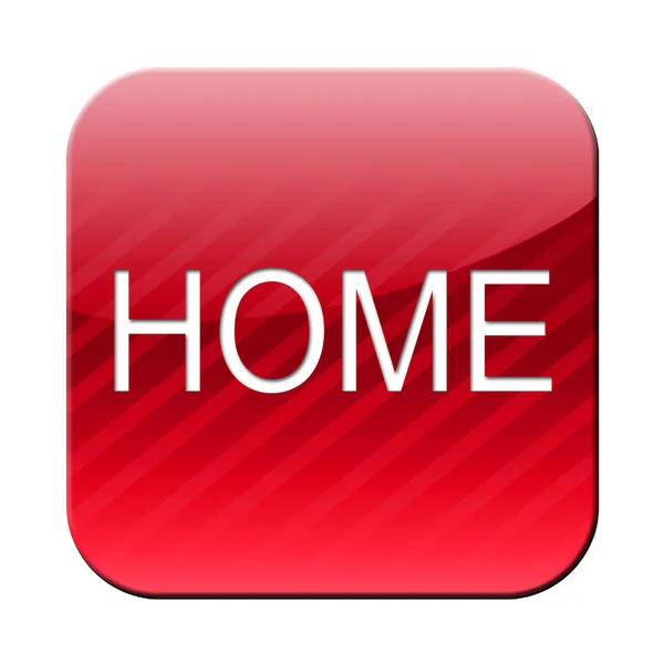 Home Button Graphic Illustration — Stock Photo, Image