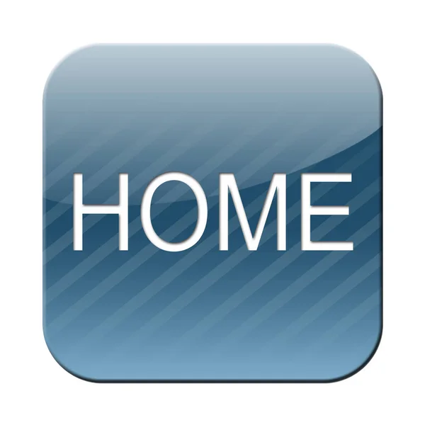 Home Button Grafische Illustratie — Stockfoto