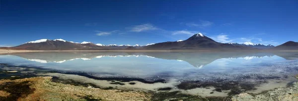 Lago Sal Laguna Verde Bolivia Paisaje —  Fotos de Stock