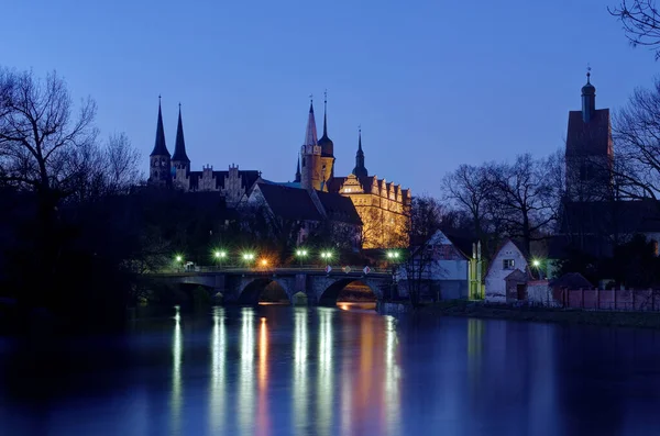 Schloss Merseburg Waterloo Bridge — Stock Photo, Image