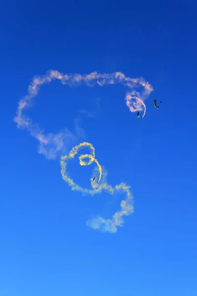 Paragliding Rekreační Konkurenční Dobrodružství Sport — Stock fotografie