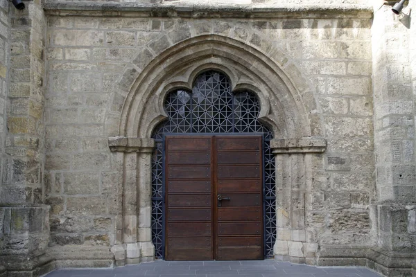 Puerta Iglesia Nicholas Nieheim — Foto de Stock