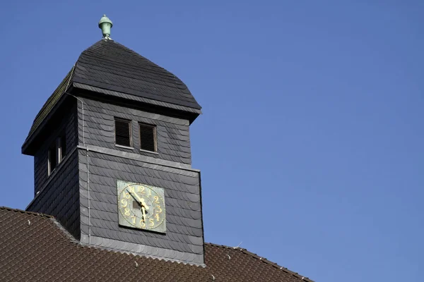 Dach Einer Kirche Hintergrund — Stockfoto