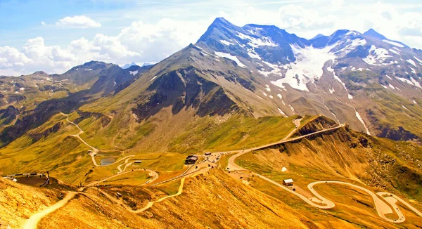 Blick Vom Nebelhorn Auf Die Hohen Nachbarberge Der Allgäuer Und — Stockfoto