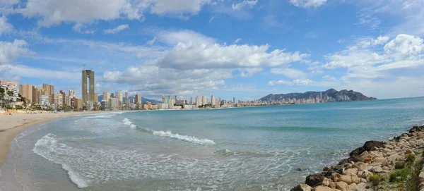 Benidorm Spanya Şehri — Stok fotoğraf