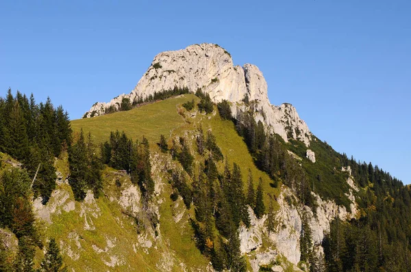 Vista Panorámica Del Majestuoso Paisaje Los Alpes — Foto de Stock