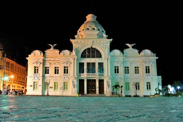 Palacio Rio Branco Night — Stock Photo, Image