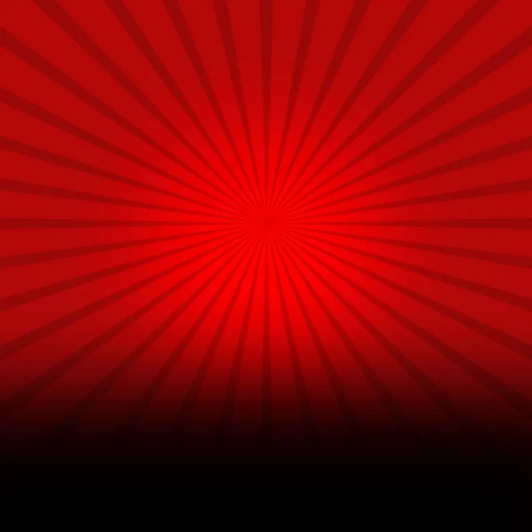 Rode Achtergrond Met Zwarte Burst Zwarte Schaduwrijke Gebied Voor Aangepaste — Stockfoto