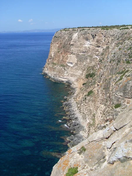 Rocky Cliff Greens — Stock Photo, Image