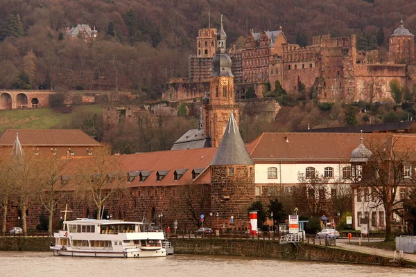 Marstall Heidelberg Schlossruine — Stock fotografie