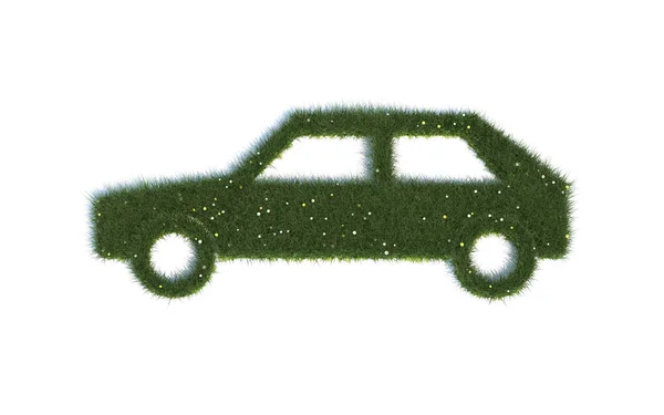 Car Series Symbols Realist Grass — Stock Photo, Image