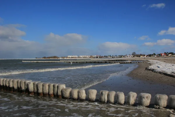 Plage Eau Scène Image — Photo