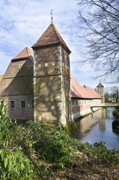 Vue Panoramique Sur Architecture Majestueuse Château Médiéval — Photo