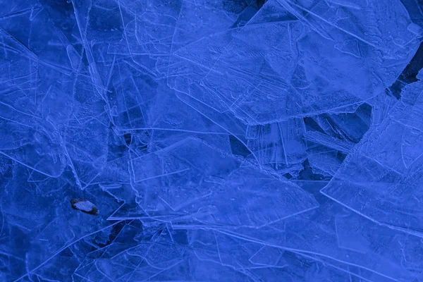 Thin Layers Cool Blue Ice Sheets Background — Stock Photo, Image