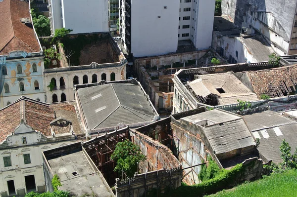 Руины Сальвадора Старом Городе — стоковое фото
