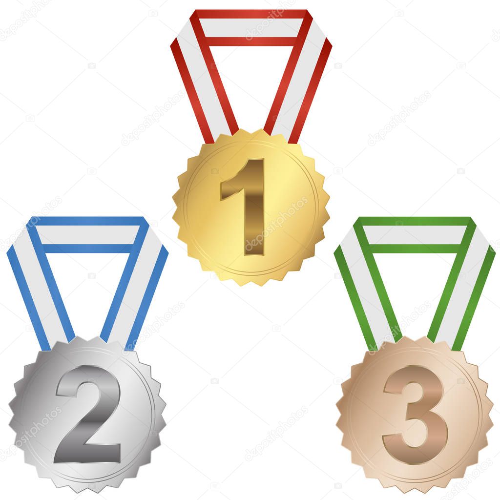 medallas primera, segunda y tercera 2022