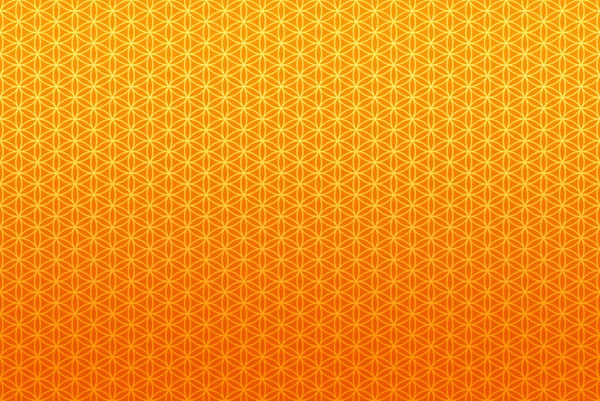 Achtergrond Patroon Eindeloos Flower Life Oranje — Stockfoto
