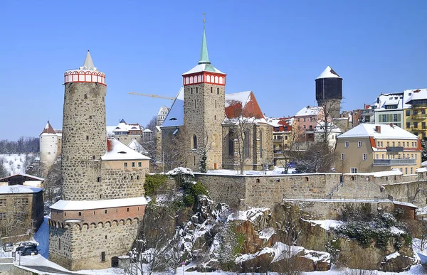 Malowniczy Widok Majestatyczną Średniowieczną Architekturę — Zdjęcie stockowe