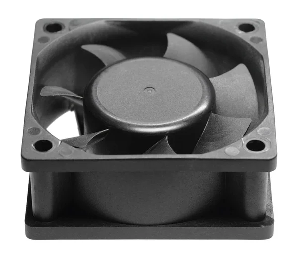 Malý Ventilátor Používaný Počítačích Pro Chlazení — Stock fotografie