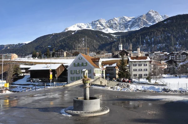 Uitzicht Alpen Hoogste Meest Uitgestrekte Bergen — Stockfoto