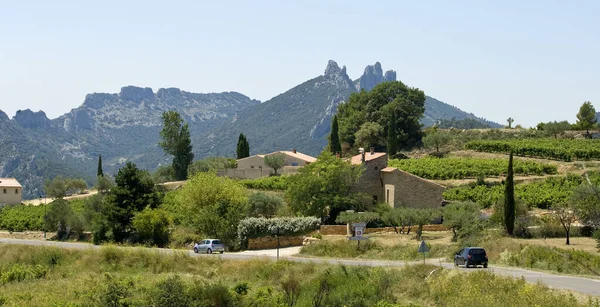 Provence Fransa Nın Güneydoğusunda Talya Akdeniz Sınırında Bir Bölge — Stok fotoğraf
