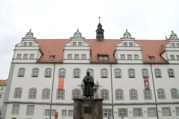 Das Rathaus Wittenberg — Stockfoto