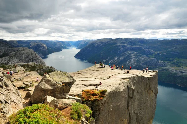 Uitzicht Bergen Noorwegen — Stockfoto