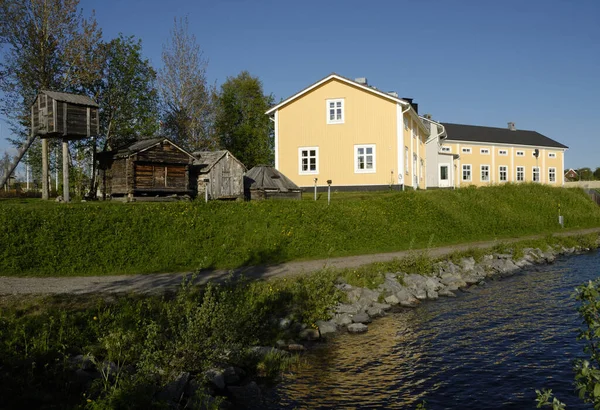 Museo Plata Arjeplog Laponia Suecia — Foto de Stock