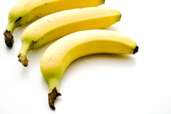 Banany Owoce Tropikalne Żywność — Zdjęcie stockowe