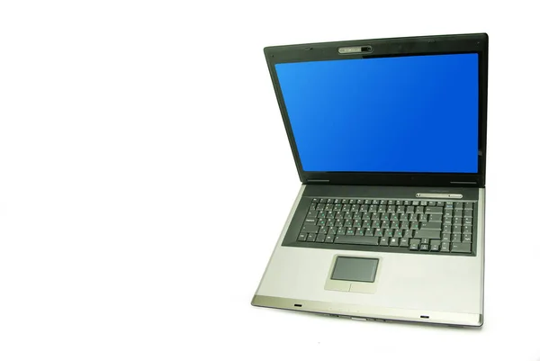 Moderner Laptop Isoliert Auf Weiß — Stockfoto