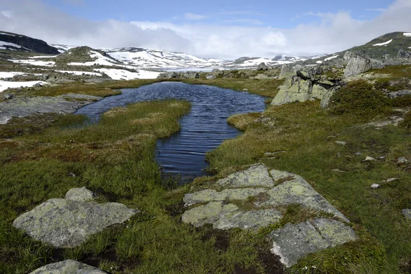 Norvège Sur Fond Paysage Naturel — Photo