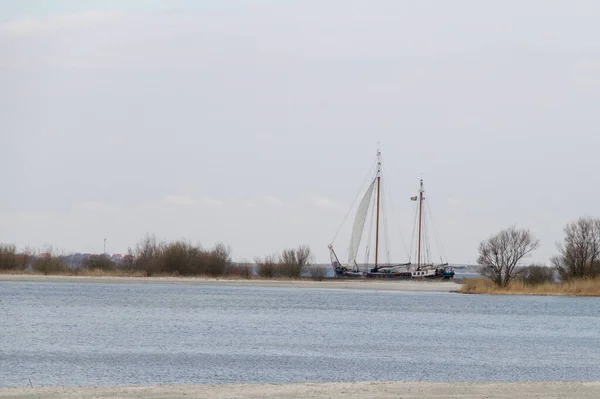 Sailing Boat Sea — Stock Photo, Image