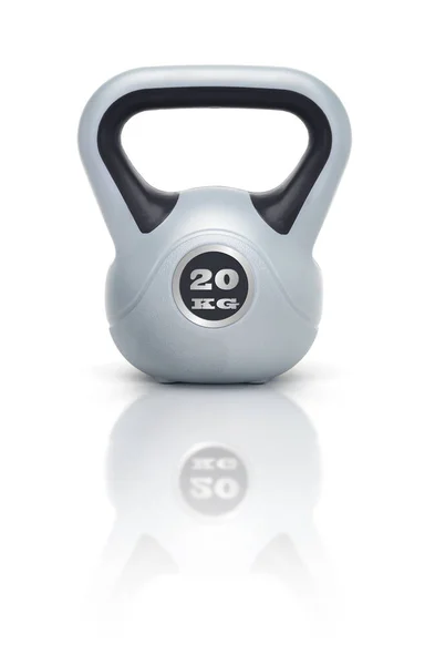 Kettlebell Kettlebell Odrazem — Stock fotografie