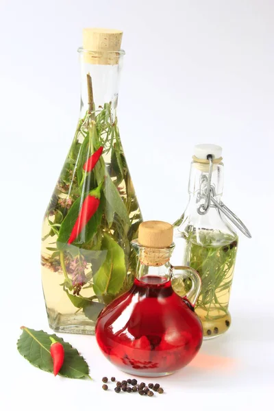 Herbal Raspberry Sauce — Stock Photo, Image