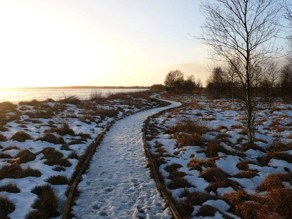 Weg Auf Dem Großen Meer — Stockfoto