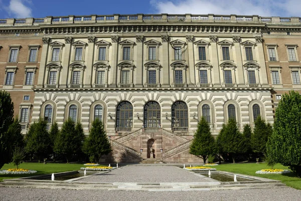 Koninklijk Paleis Stockholm Zweden — Stockfoto