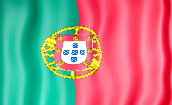 Прапор Португалії Прапор Країни — стокове фото