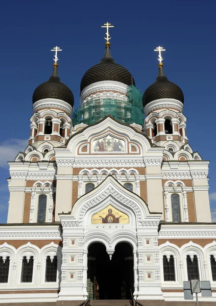 アレクサンダー ネフスキー大聖堂 タリン — ストック写真