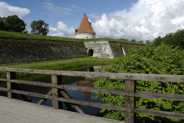 Torre Castillo Kuressaare Saaremaa Estonia —  Fotos de Stock