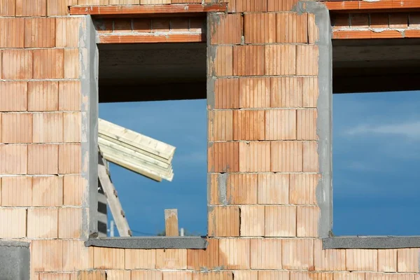 Detalle Una Casa Construcción —  Fotos de Stock