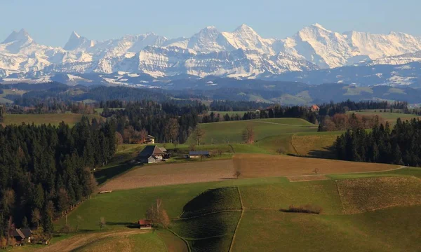 Vista Desde Lueg Oberland Bernés —  Fotos de Stock