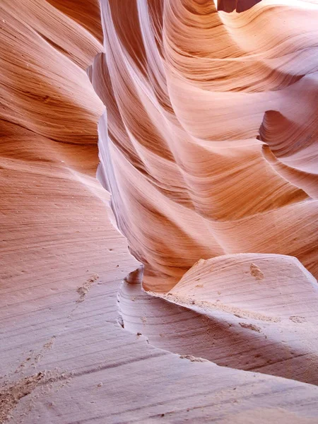 Curve Astratte Del Antelope Canyon — Foto Stock