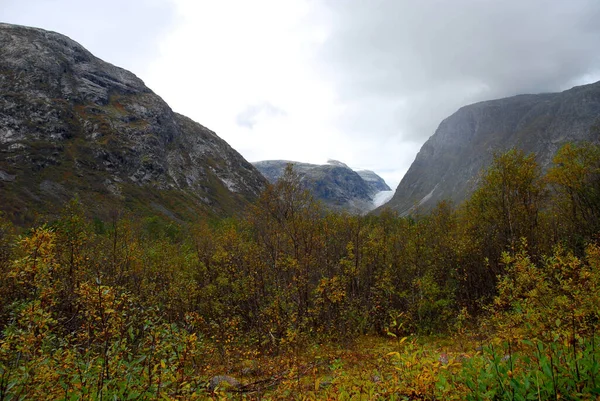 Norge Naturlandskapsbakgrunn – stockfoto