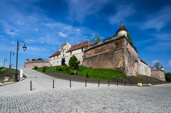 Brasov Citadel Faz Parte Sistema Fortificação Exterior Cidade Cidadela Pedra — Fotografia de Stock