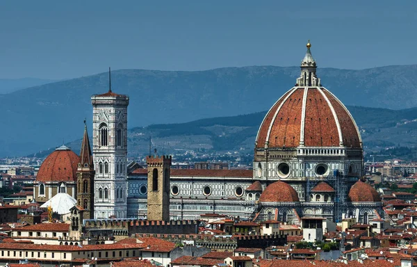 Catedral Florencia Torre Del Campanile Estilo Gótico Toscana Italia — Foto de Stock