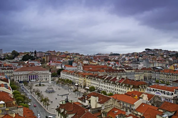Πανοραμική Θέα Στη Λισαβόνα — Φωτογραφία Αρχείου